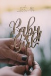 Cake Topper - Baby Girl/Baby Boy