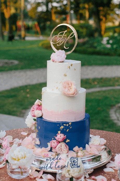 Spersonalizowany Cake Topper - inicjały